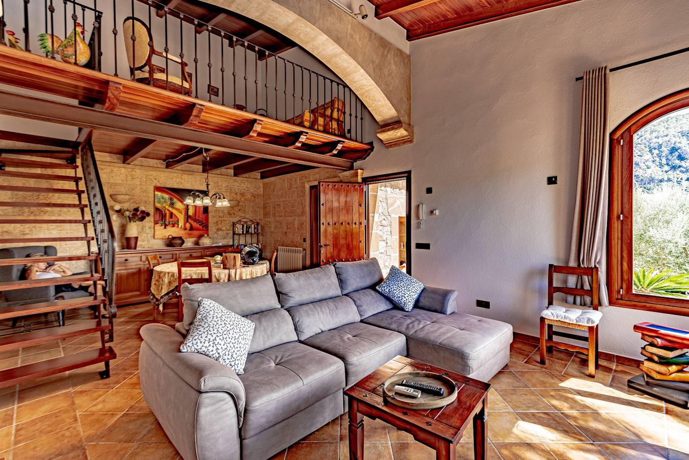 Villa 'Simone in der Stadt, Pool und Wlan' mit privatem Pool, Wlan und Klimaanlage in Pollença Stadt, Pollença
