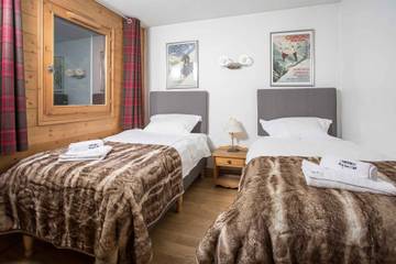 Cottage pour 6 personnes, avec balcon dans Gare De Chamonix Mont Blanc
