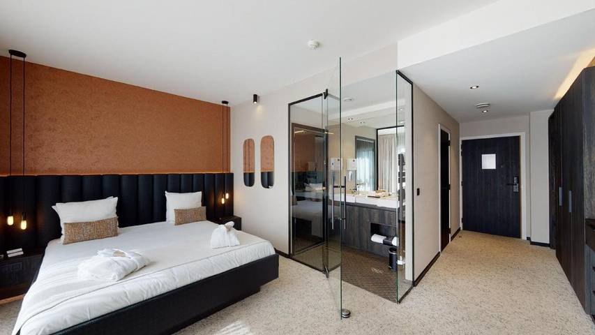 Hôtel pour 2 personnes, avec piscine et jardin ainsi que jacuzzi et sauna à Mons (Hennegau) - 3