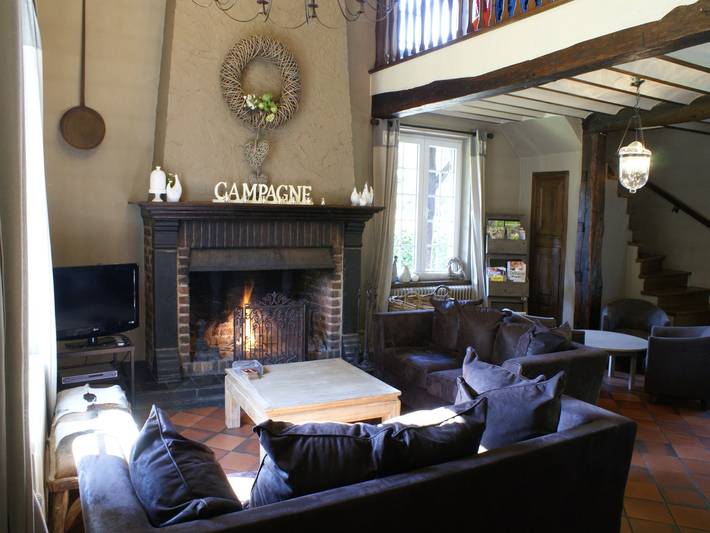 Ferienhaus für 12 Personen, mit Sauna und Terrasse sowie Garten