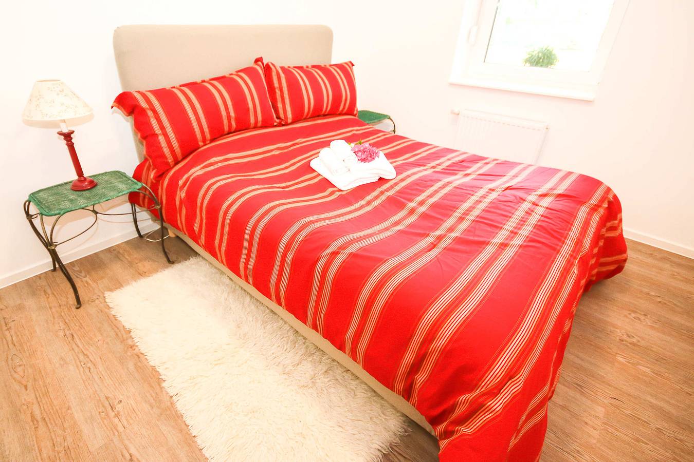 Ganze Wohnung, Ferienwohnung für 4 Personen mit Balkon/Terrasse in Gransee, Ruppiner Seenland