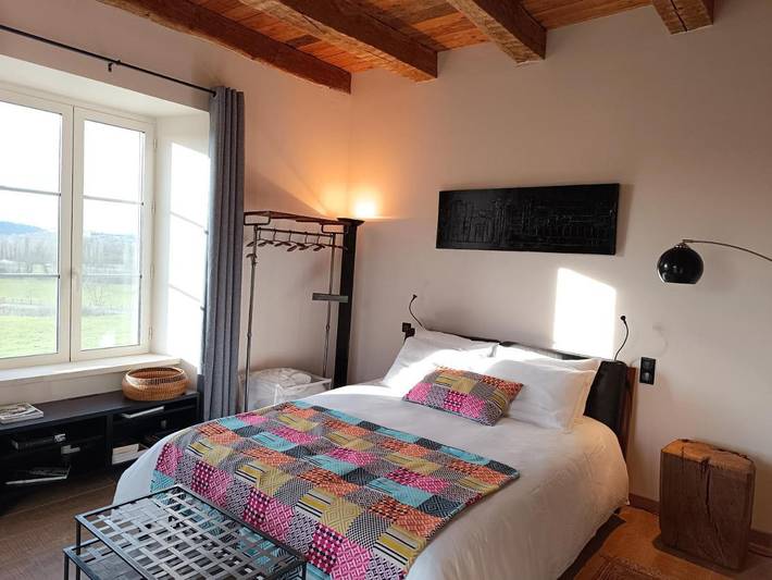 Maison d’hôte pour 2 personnes, avec Terrasse ainsi que Jardin et Vue