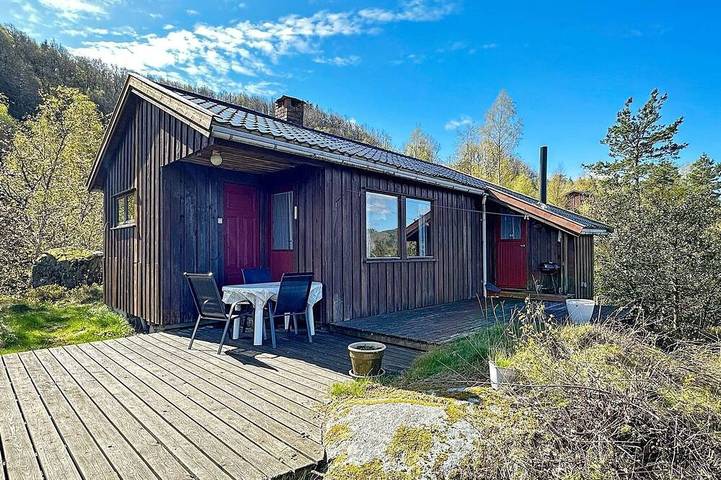 Ferienhaus für 5 Personen, mit Terrasse in Farsund