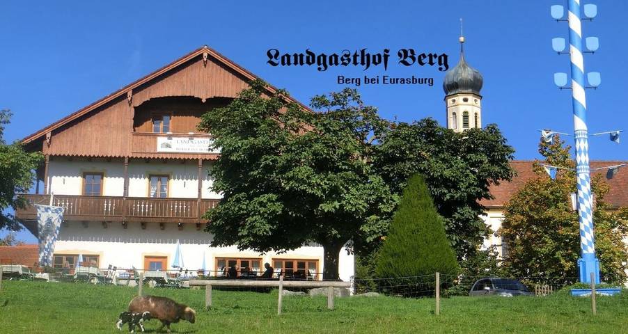 Ferienwohnung für 3 Personen, mit Balkon und Terrasse sowie Garten und Ausblick