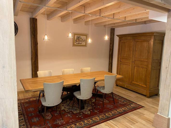 Maison de vacances 'Gîte De 6 Personnes À Ternuay' avec vue sur la montagne, terrasse privée et Wi-Fi in Mélisey, Haute-Saône