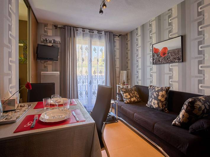 Studio pour 2 personnes, animaux acceptés