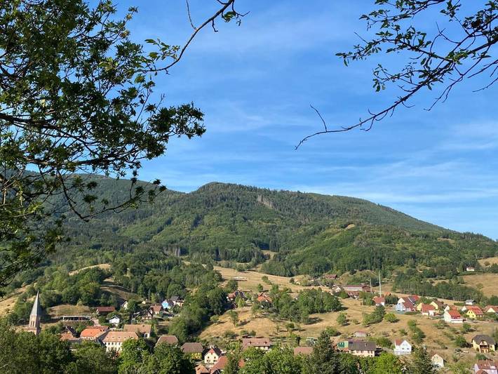 Gîte pour 2 personnes, avec Terrasse et Vue à Steige