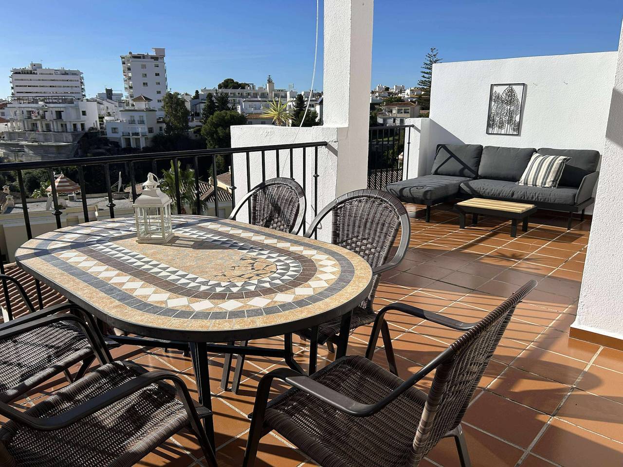 Entire apartment, Apartment Valparaiso - Burriana Beach with Sea View, Pool, Wi-Fi, A/C & Terraces in Playa de Burriana, Nerja