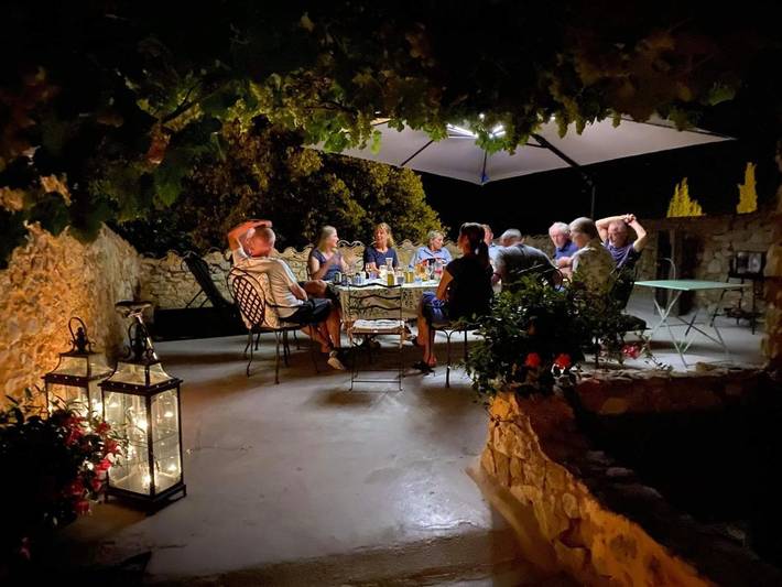 Maison de vacances pour 10 personnes, avec vue et terrasse à Bédoin