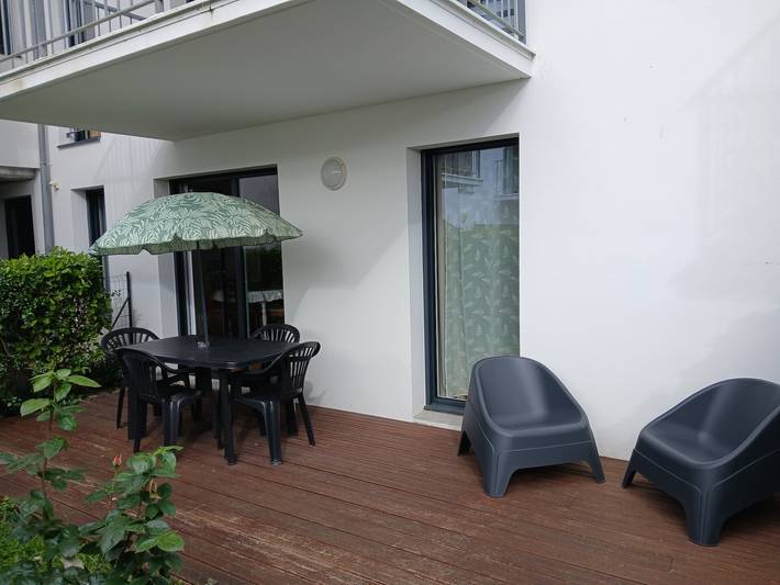 Ferienwohnung für 4 Personen, mit Garten, kinderfreundlich