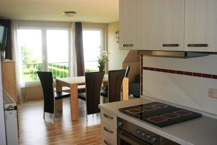 Ferienwohnung für 2 Personen, mit Garten und Seeblick sowie Ausblick in Thiessow
