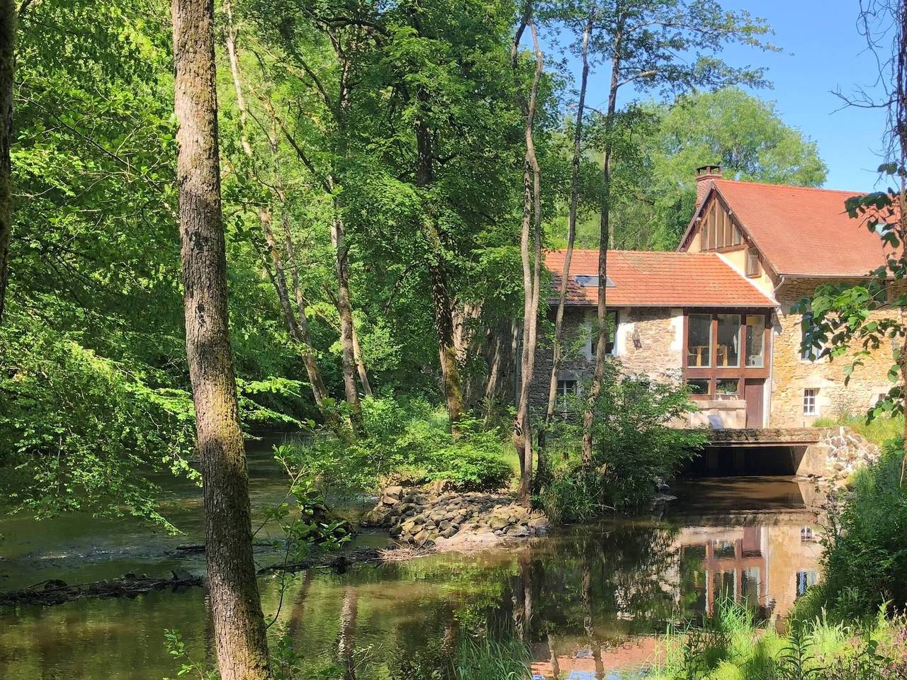 Chambre d'hôtes Aya - Le Moulin de Saint André in Saint-André-en-Morvan, Parc naturel régional du Morvan