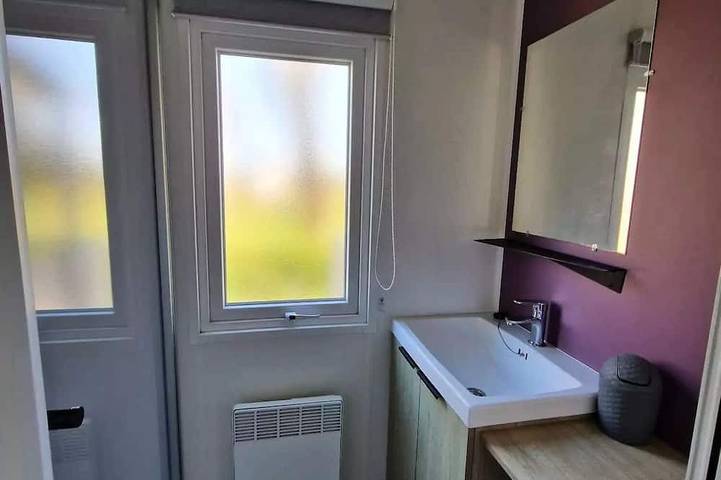 Mobil home pour 6 personnes, avec piscine et terrasse à Balleroy - 3