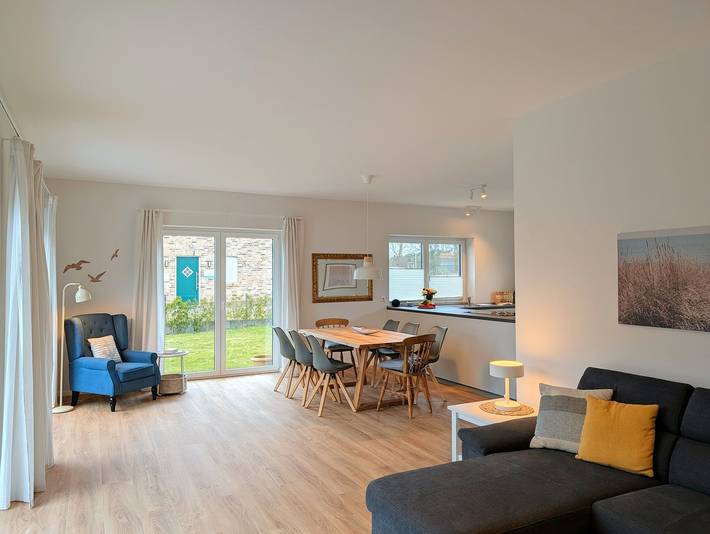 Ferienhaus für 8 Personen, mit Sauna und Garten, mit Haustier