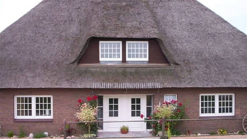 Ferienwohnung für 6 Personen, mit Balkon und Garten sowie Sauna in Galmsbüll