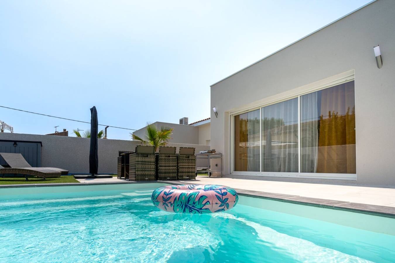 Villa Juxta Maré, Strand 500 m entfernt in Sérignan, Côte d'Améthyste