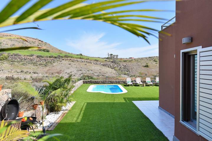 Casa rural para 4 personas, con piscina además de terraza y jardín en Salobre - 4