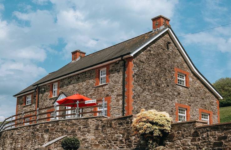 Holiday rental for 8 people, with Terrace in Mid-Wales