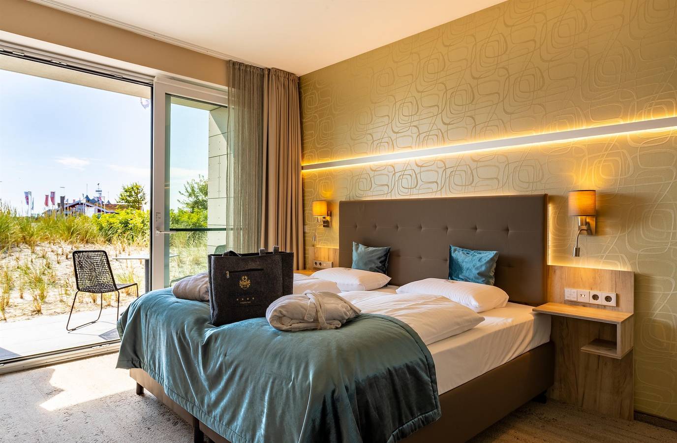 Landblick-Doppelzimmer in St. Peter-Bad, St. Peter-Ording