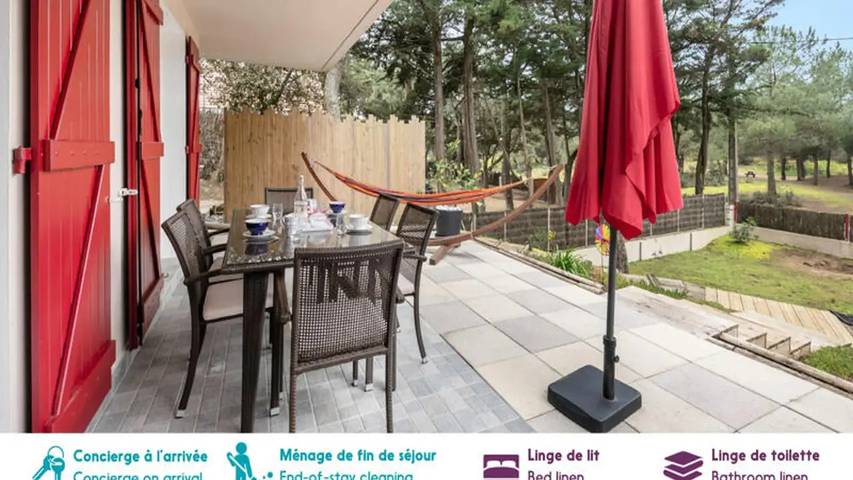 Gîte pour 5 personnes, avec Terrasse et Jardin dans Plage des Rochelets - 2