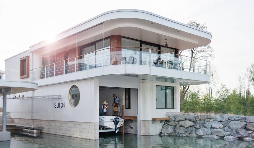 Ferienhaus für 6 Personen, mit Balkon und Whirlpool sowie Pool und Sauna