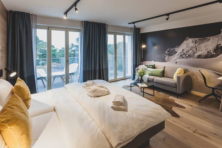 Ferienwohnung für 2 Personen, mit Pool und Sauna sowie Terrasse, mit Haustier in Binz - 2