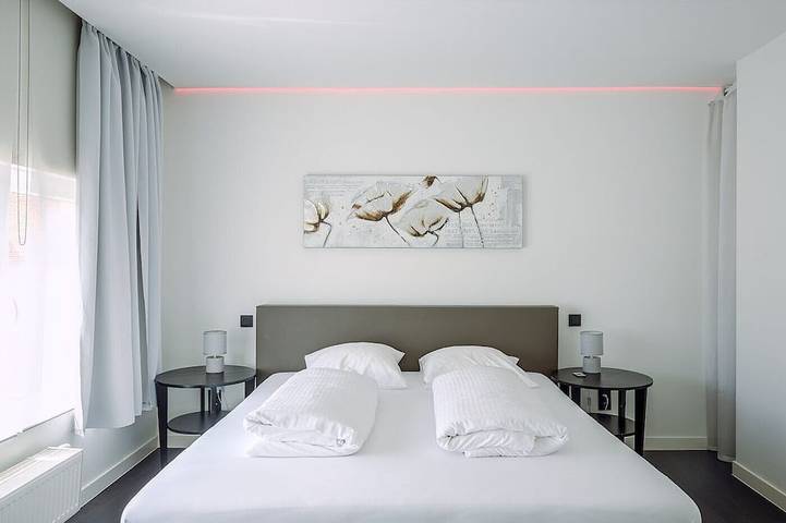 Apartamento entero, Dúplex de lujo urbano de apartamentos con balcón y cocina totalmente equipada in Gante (Flanders), Gante