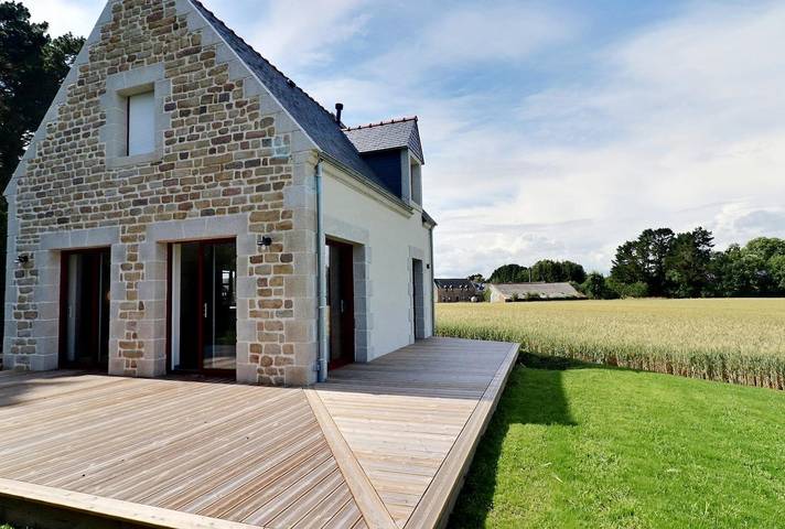 Gîte pour 4 personnes, avec terrasse et jardin, animaux acceptés à Plouhinec (Morbihan) - 3