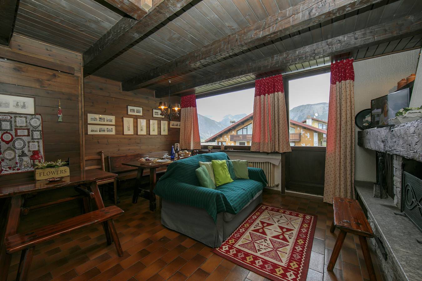 Cały apartament, Apartament wakacyjny dla 4 osób z taras in Teola, Livigno
