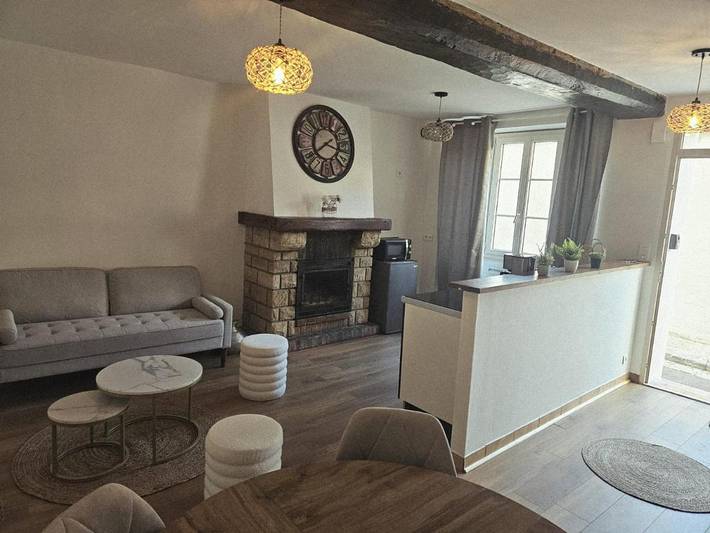Ferienhaus für 6 Personen, mit Terrasse und Garten sowie Ausblick in Chablis