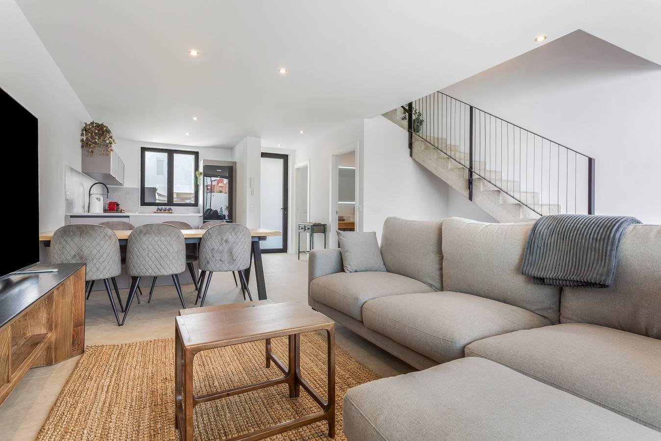 Ferienhaus 'Salitre y Lava' mit Gemeinschaftspool und privater Terrasse in Geafond, La Oliva