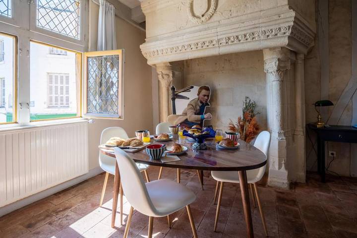 Gîte pour 4 personnes, avec Terrasse dans Donjon de Montrichard