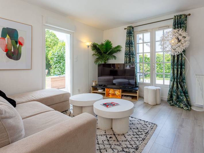 Maison de vacances pour 10 personnes, avec terrasse et jardin