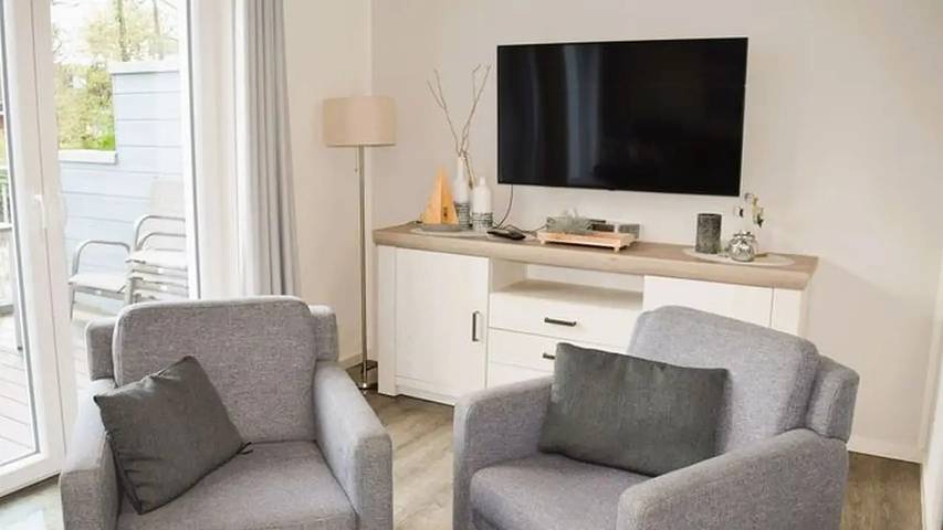 Ferienhaus für 6 Personen, mit Terrasse und Sauna, mit Haustier