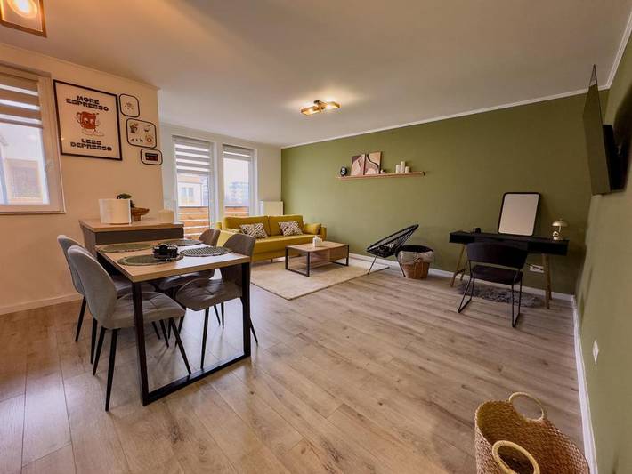 Appartement de vacances pour 4 personnes, avec vue et balcon