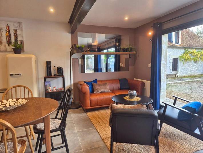 Location de vacances pour 6 personnes, avec piscine et jardin à Chissay-en-Touraine - 4