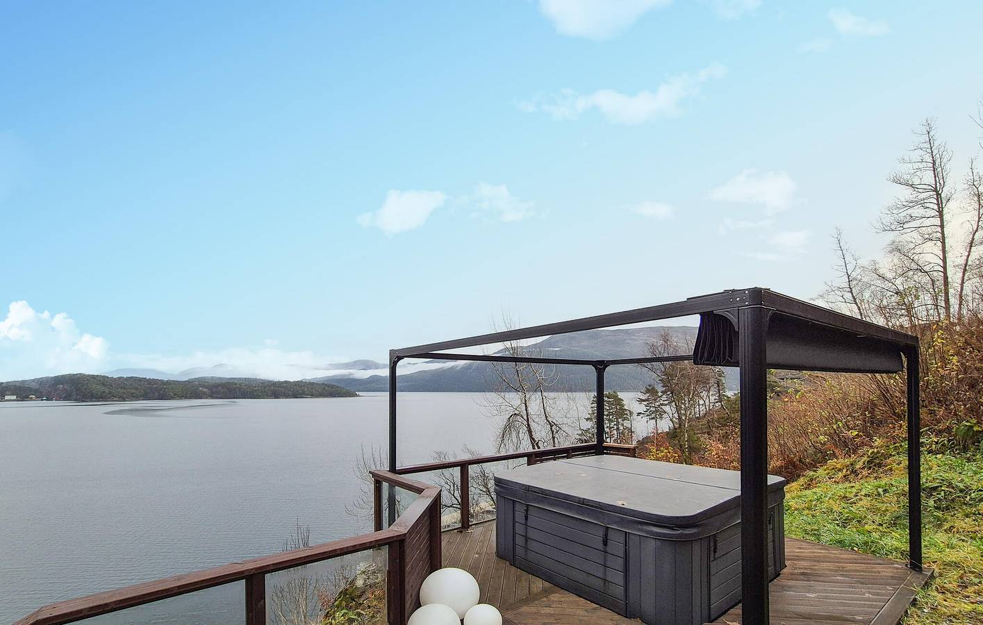 Ferienhaus für 5 Personen mit Terrasse in Kvam herad