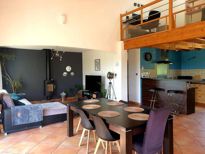 Location de vacances pour 11 personnes, avec jardin ainsi que vue et vue sur le lac à Carla-Bayle - 2