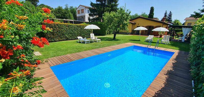 Ferienhaus für 6 Personen, mit Pool und Garten in Lucca Provinz