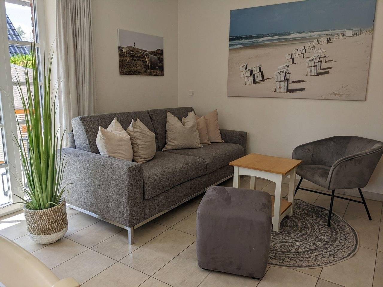 Ganze Ferienwohnung, Neu! Friesenhaus "Inselherz" Eg-Wohnung in Tinnum, Sylt (Gemeinde)