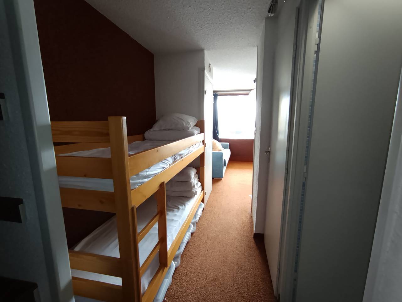 Ganzes Studio, Studio direkt an der Piste 22m², Haustiere erlaubt, mit Parkplatz in Montgenèvre, Briançon und Umgebung