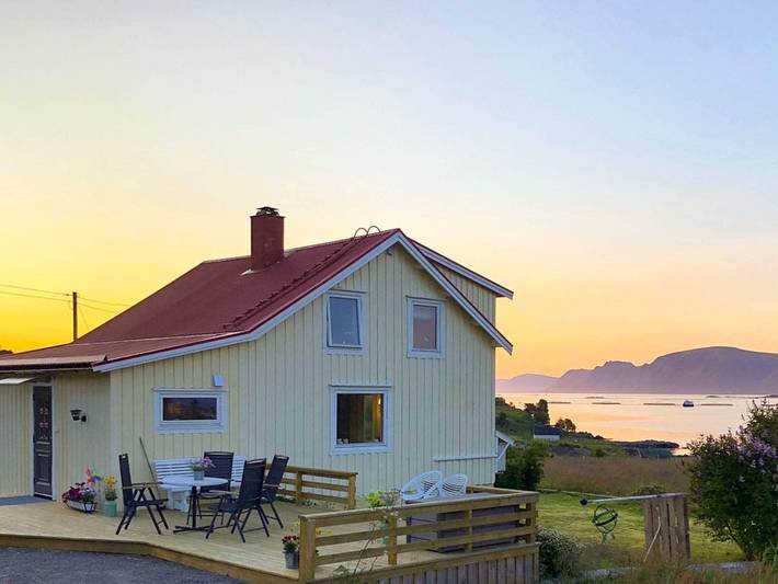 Ferienhaus für 4 Personen, mit Terrasse in Vesterålen