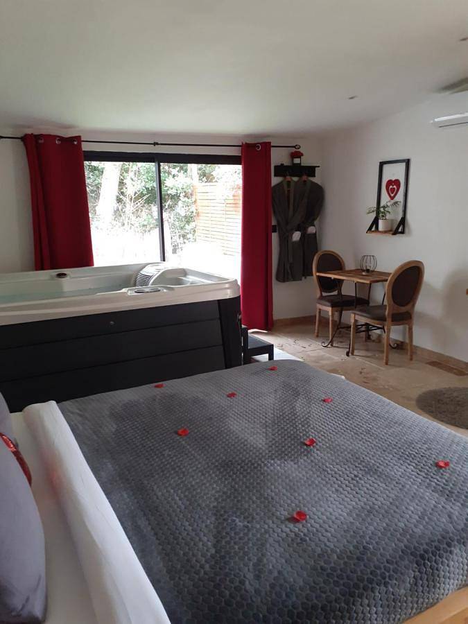 Location de vacances pour 2 personnes, avec jacuzzi et jardin ainsi que sauna et terrasse à Saze - 2