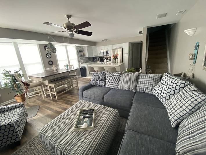 Vacation rental for 10 people, with terrace in North Wildwood