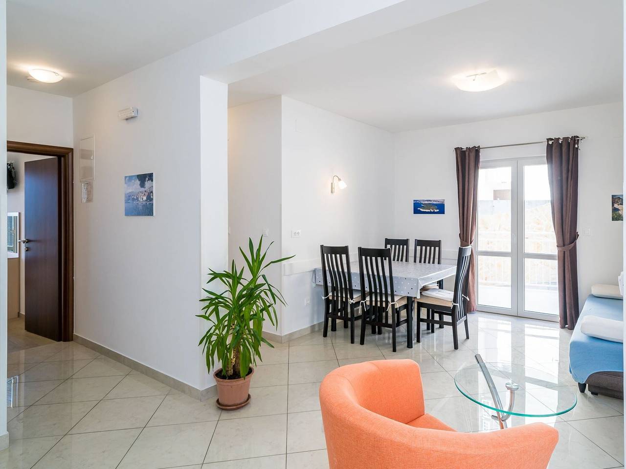 Ganze Wohnung, Villa Samba - Two-Bedroom Apartment with Terrace and Sea View - A4+1 in Plat, Dubrovnik-Neretva