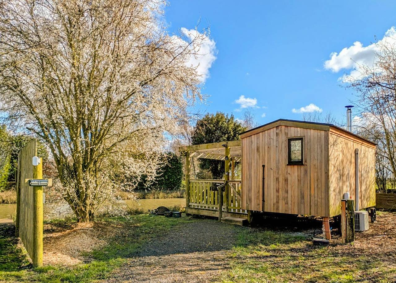 Log Cabin for 2 People in Downham (Cambridgeshire), Cambridgeshire