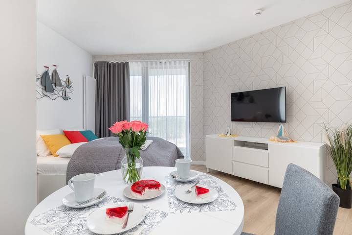 Studio für 2 Personen, mit Balkon/Terrasse, kinderfreundlich in Ostseeküste Polen - 3