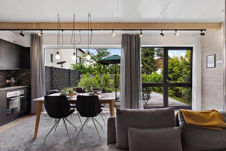 Gîte pour 3 personnes, avec Terrasse ainsi que Jardin et Vue à Spire