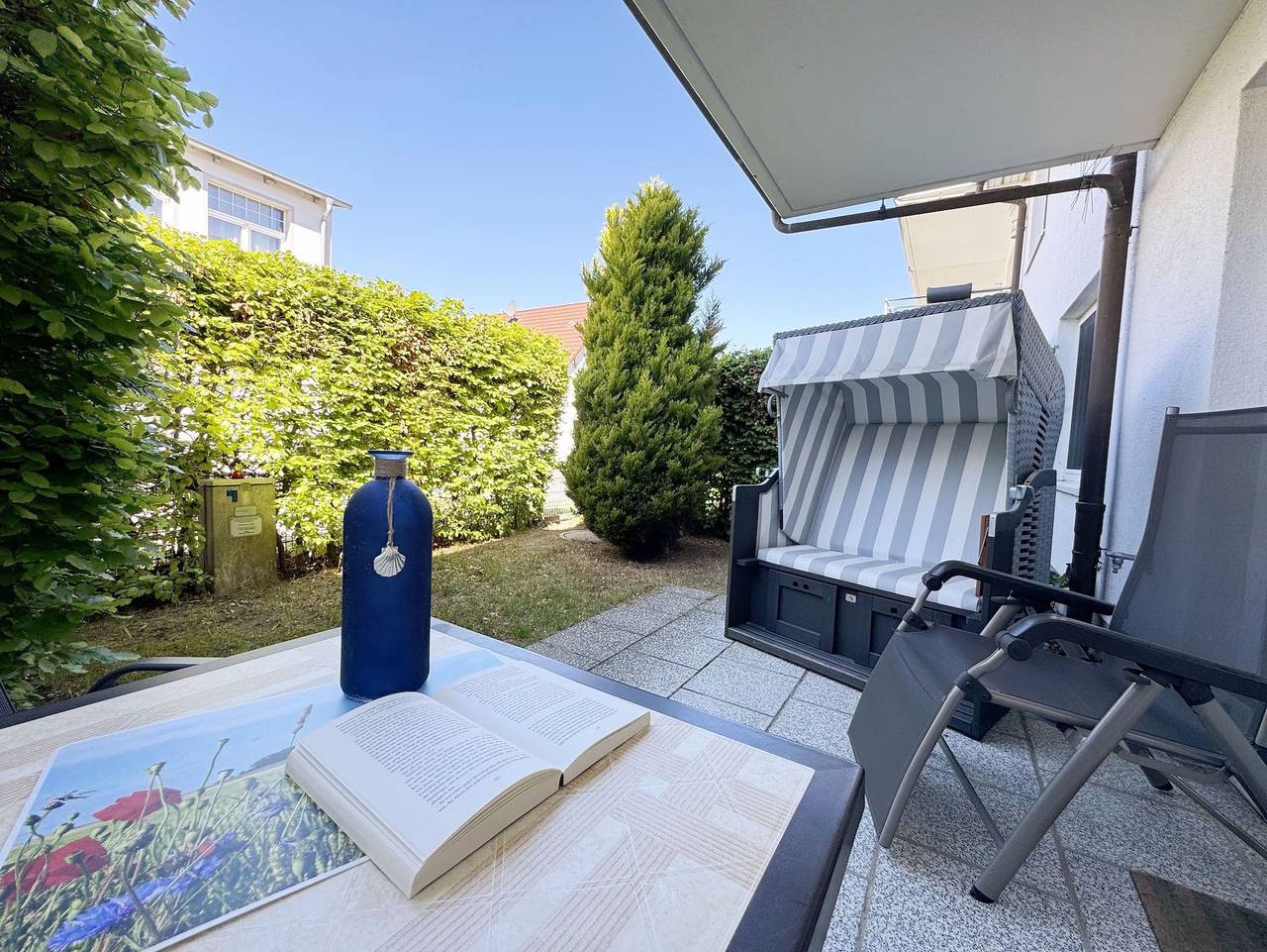 Ganze Ferienwohnung, F: Seemann Appartement Whg. 03 mit Terrasse - Seemann Appartement Whg. 03 mit Terrasse in Thiessow, Mönchgut