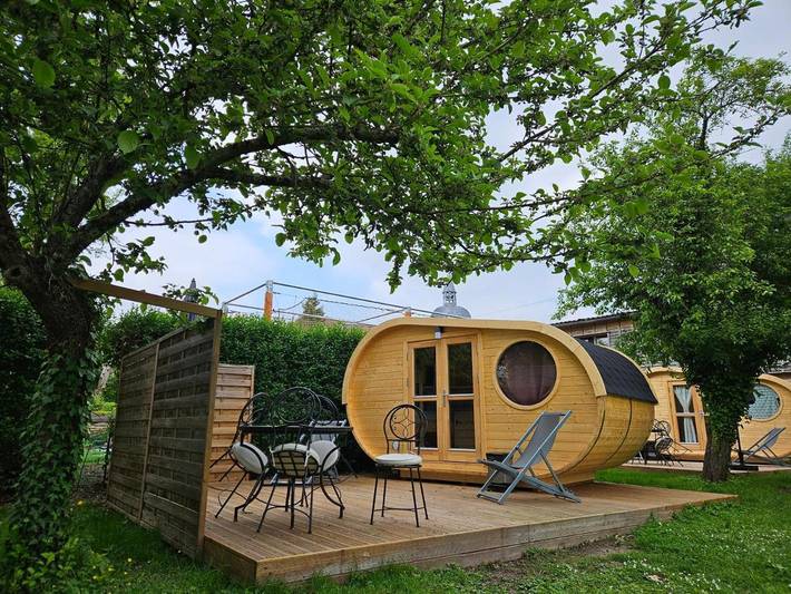 Location de vacances pour 4 personnes, avec vue et jardin, adapté aux familles dans Lac d'Amance - 2